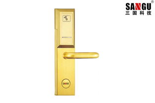 贵州电子门锁 智能门锁 指纹密码锁 三固科技 酒店